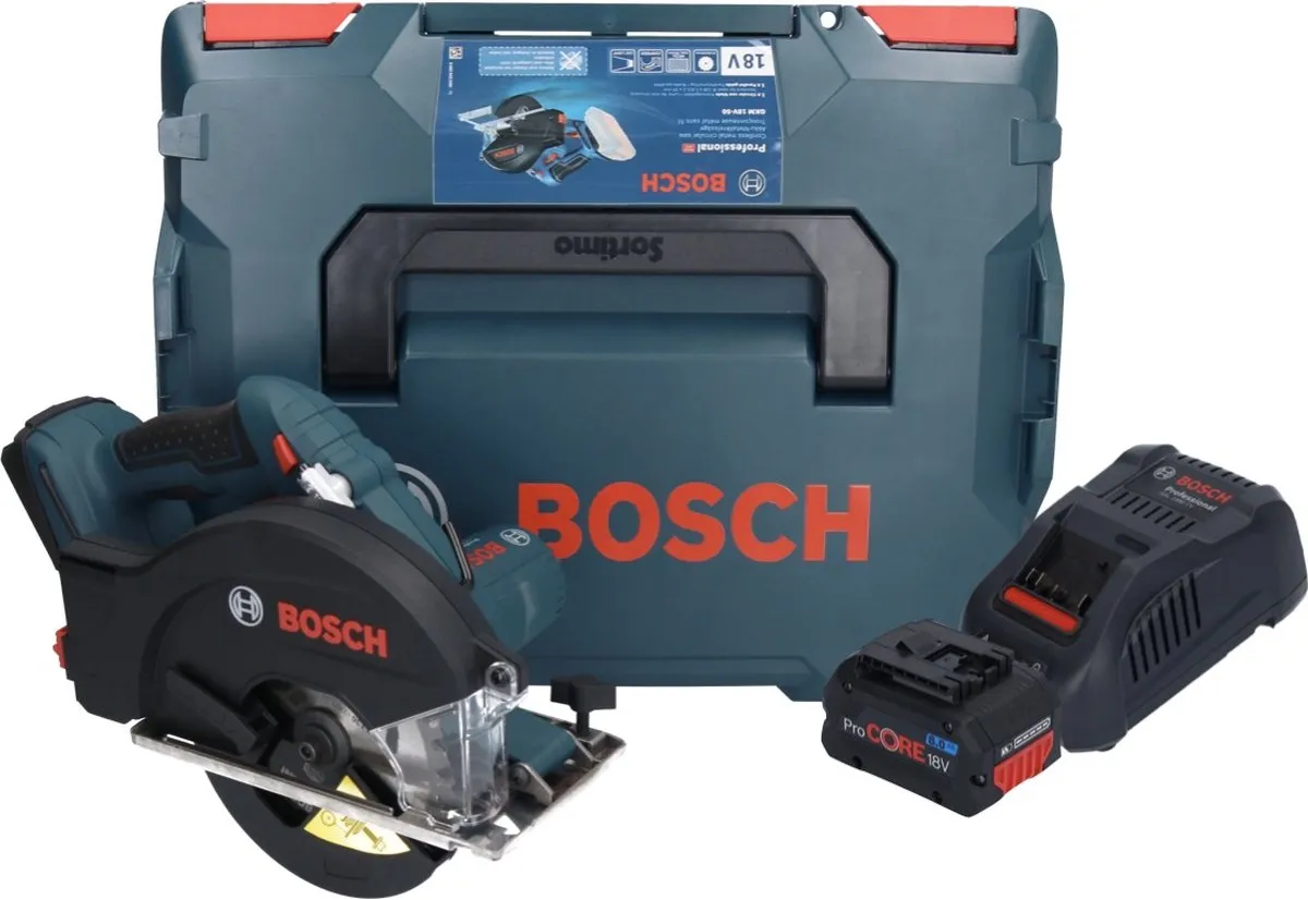 Bosch GKM 18V-50 Metaalcirkelzaag 136mm - ProCORE 8.0Ah Bundel