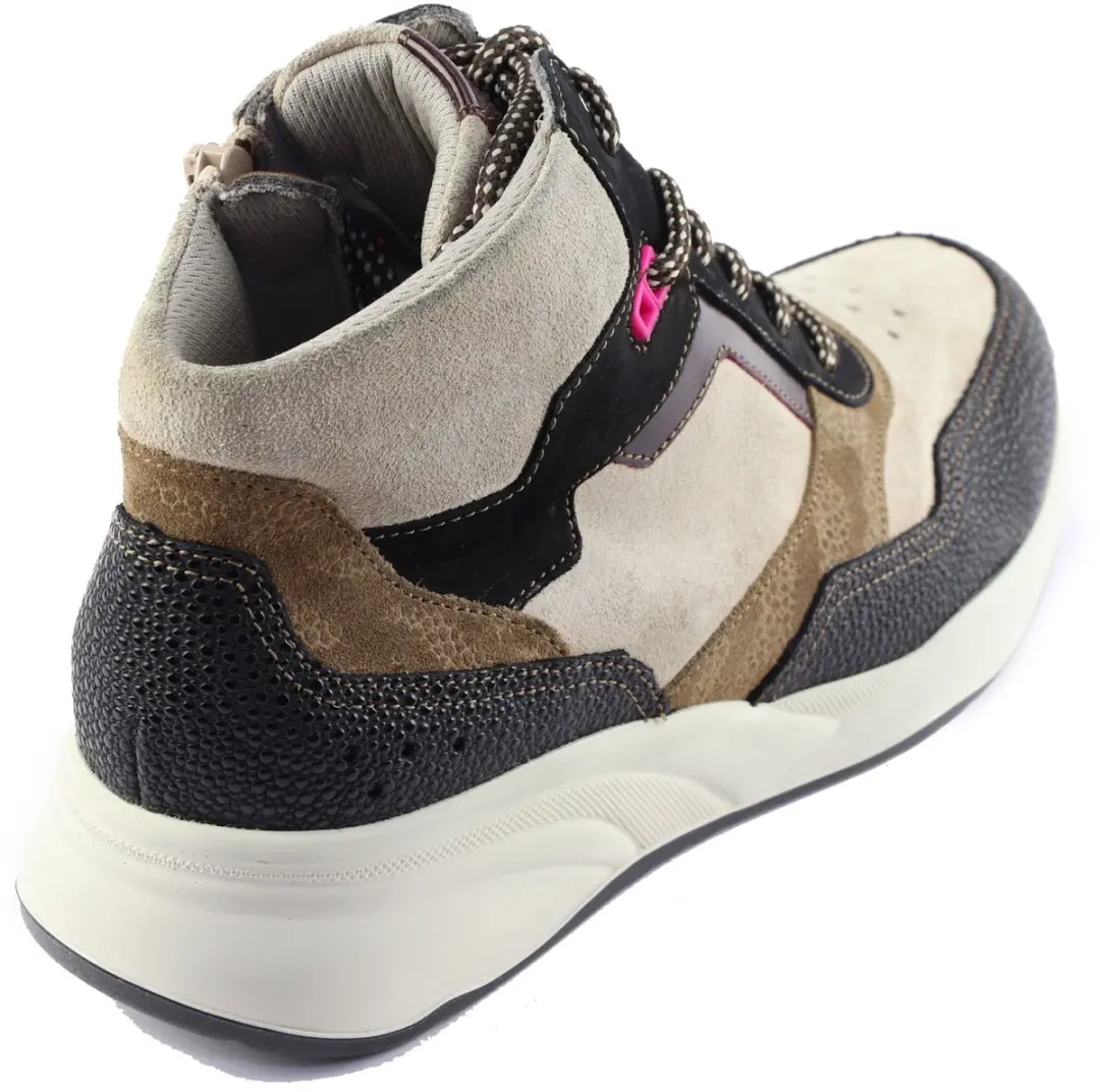 Durea 9778 H Half-hoge Schoenen - 38 - Wit/Beige