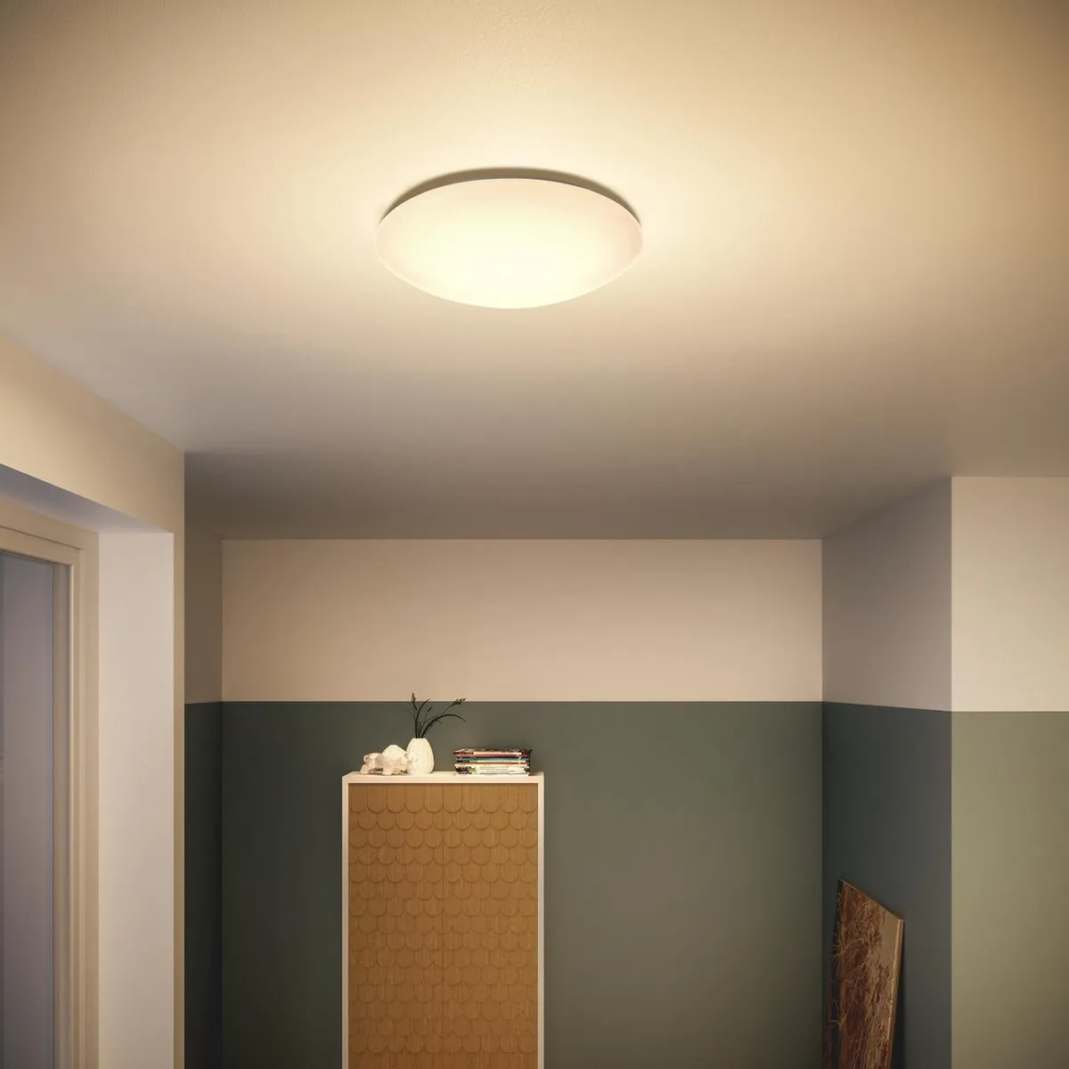Philips Suede Plafondlamp 28cm - 4x Warmwit