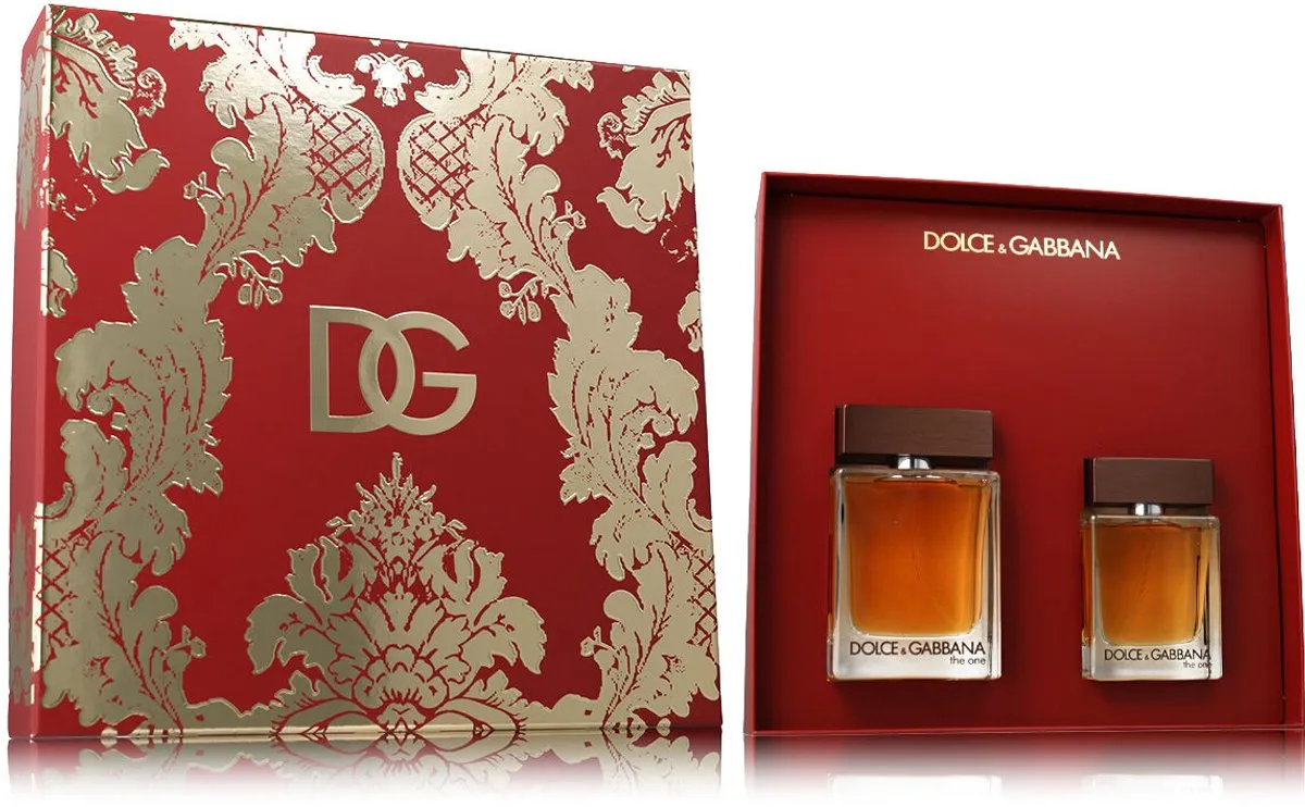 Dolce & Gabbana The One Eau de Toilette Heren Parfumset - 2x50ml