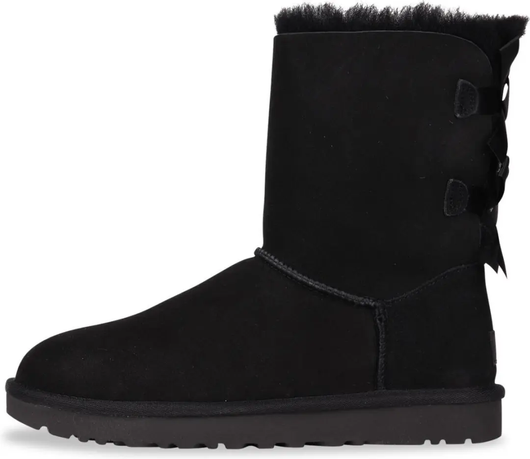 UGG Bailey Bow II Dames Snowboots - Zwart - Maat 39