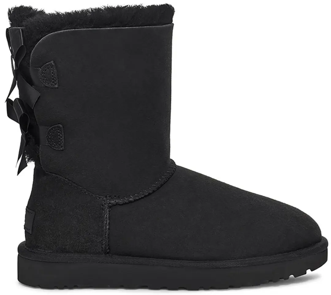 UGG Bailey Bow II Dames Snowboots - Zwart - Maat 39