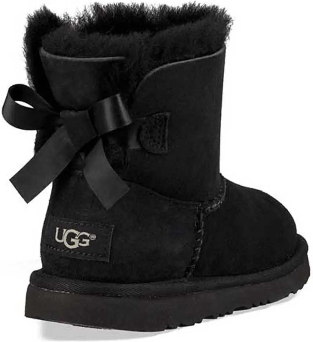 UGG K Mini Bailey Bow II Kinderlaarzen - Zwart 32.5