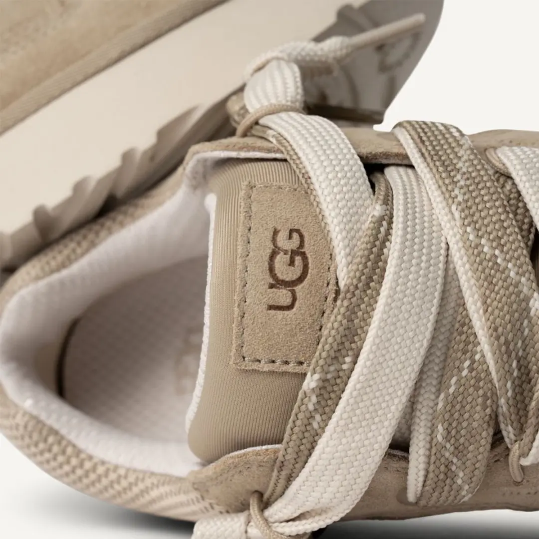 UGG LO LOWMEL M Lage Sneakers - Wit/Beige 42