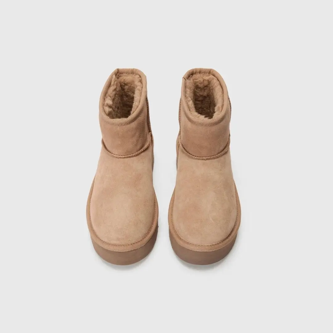 UGG Classic Mini Platform Boot Rocky Oak - Maat 36