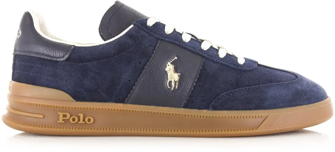 Polo Ralph Lauren Heritage Area Sneakers - Blauw - Maat 43 - afbeelding 3 van 6