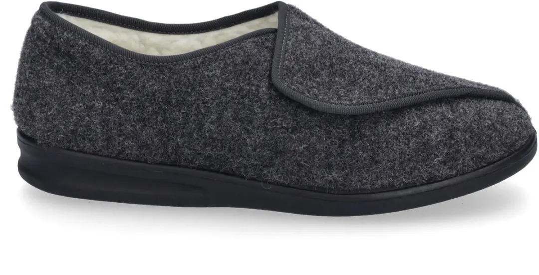 Josef Seibel Belfort 85 W Pantoffels - Maat 41 - Antracietgrijs