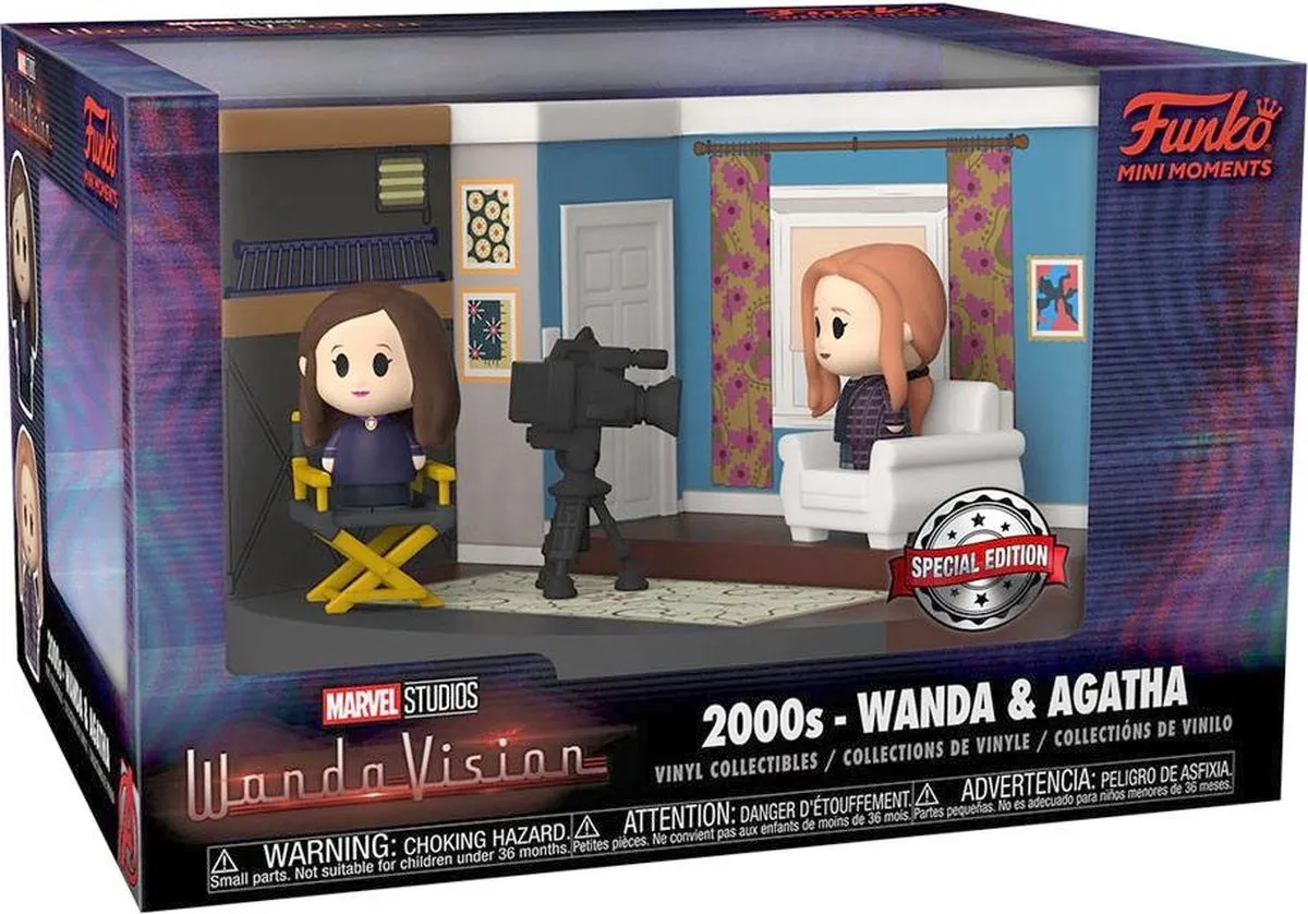 Marvel Funko POP! WandaVision Living Room 00's Multicolour - 4cm