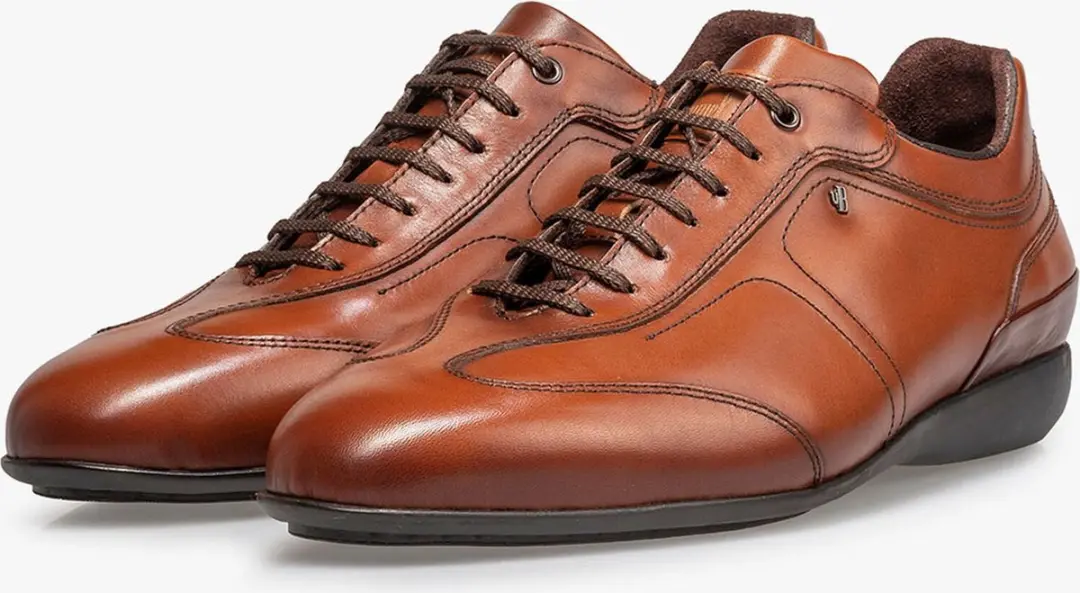 Van Bommel Floris Sneakers SBM-10016 - Cognac - Maat 44