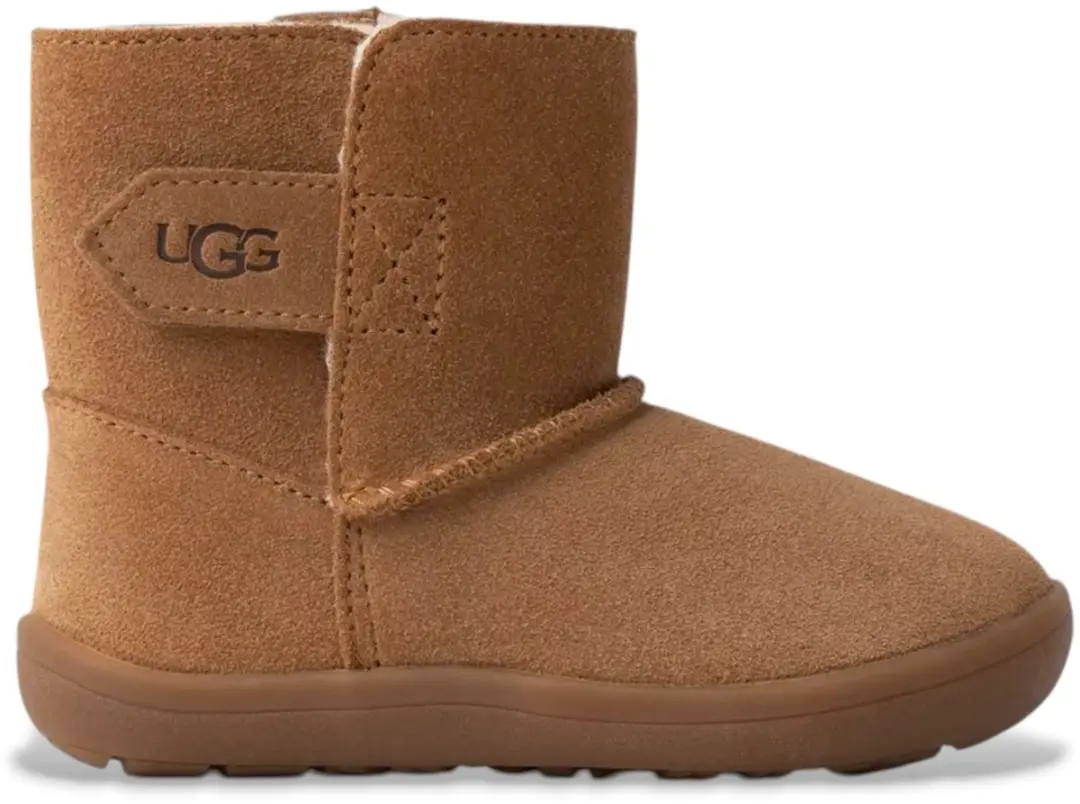UGG Keelan II Bruin Leren Enkellaarsjes