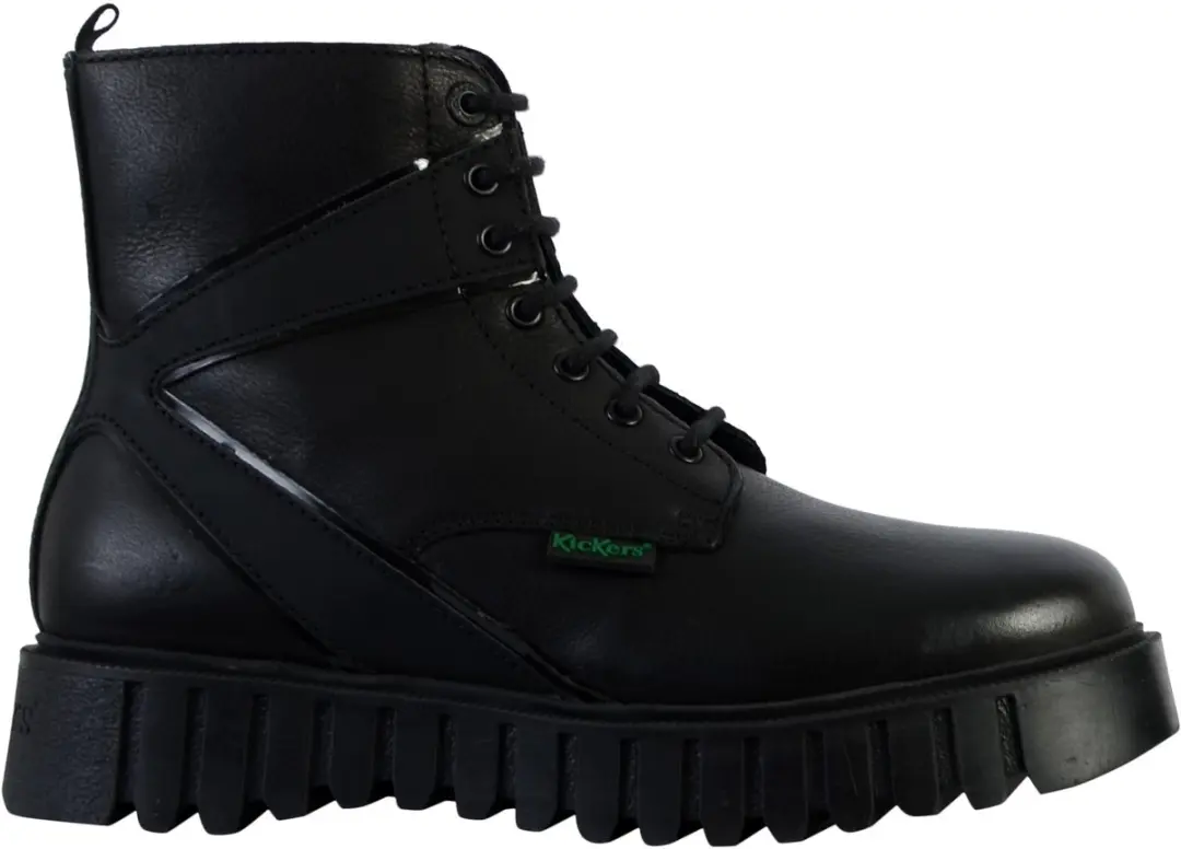 Leren enkellaarsjes Kick Fabulous