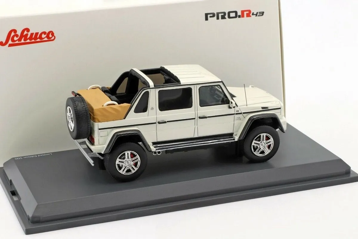 Mercedes-Maybach G650 Landaulet 1:43 - Schuco - Groen Metallic
