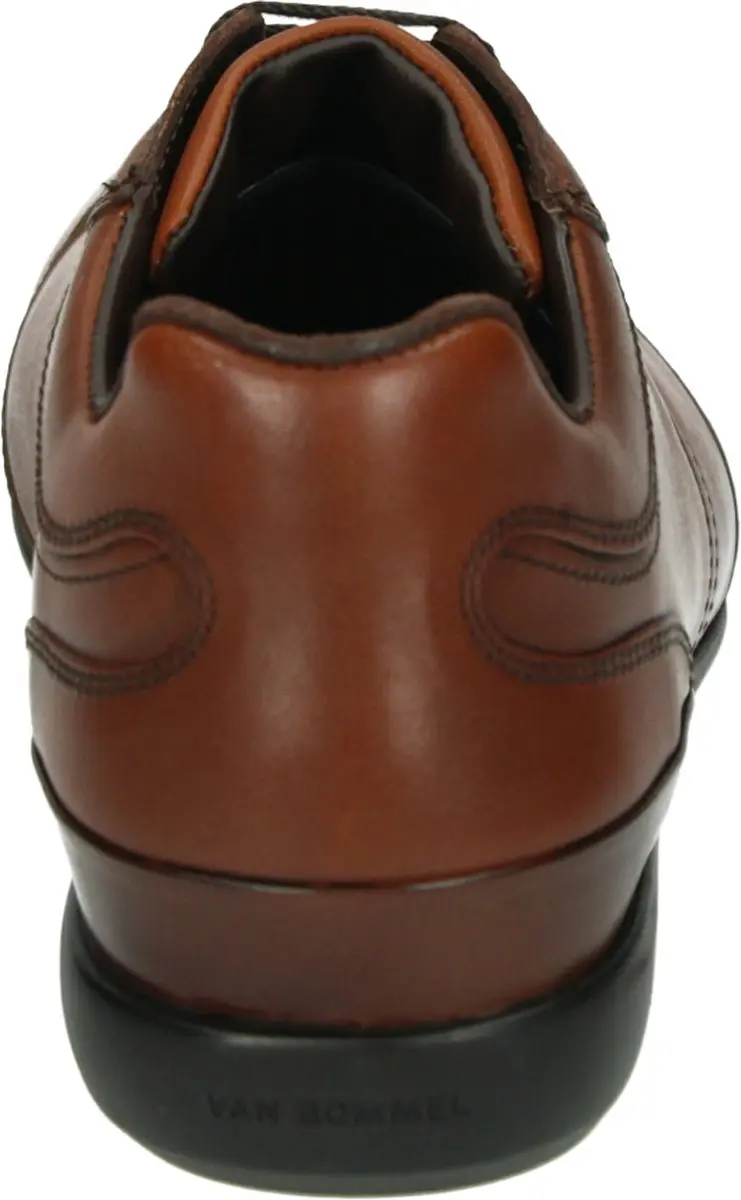 Van Bommel Sneakers Heren SBM-10016 - Lage sneakers - Cognac - Maat 43.5