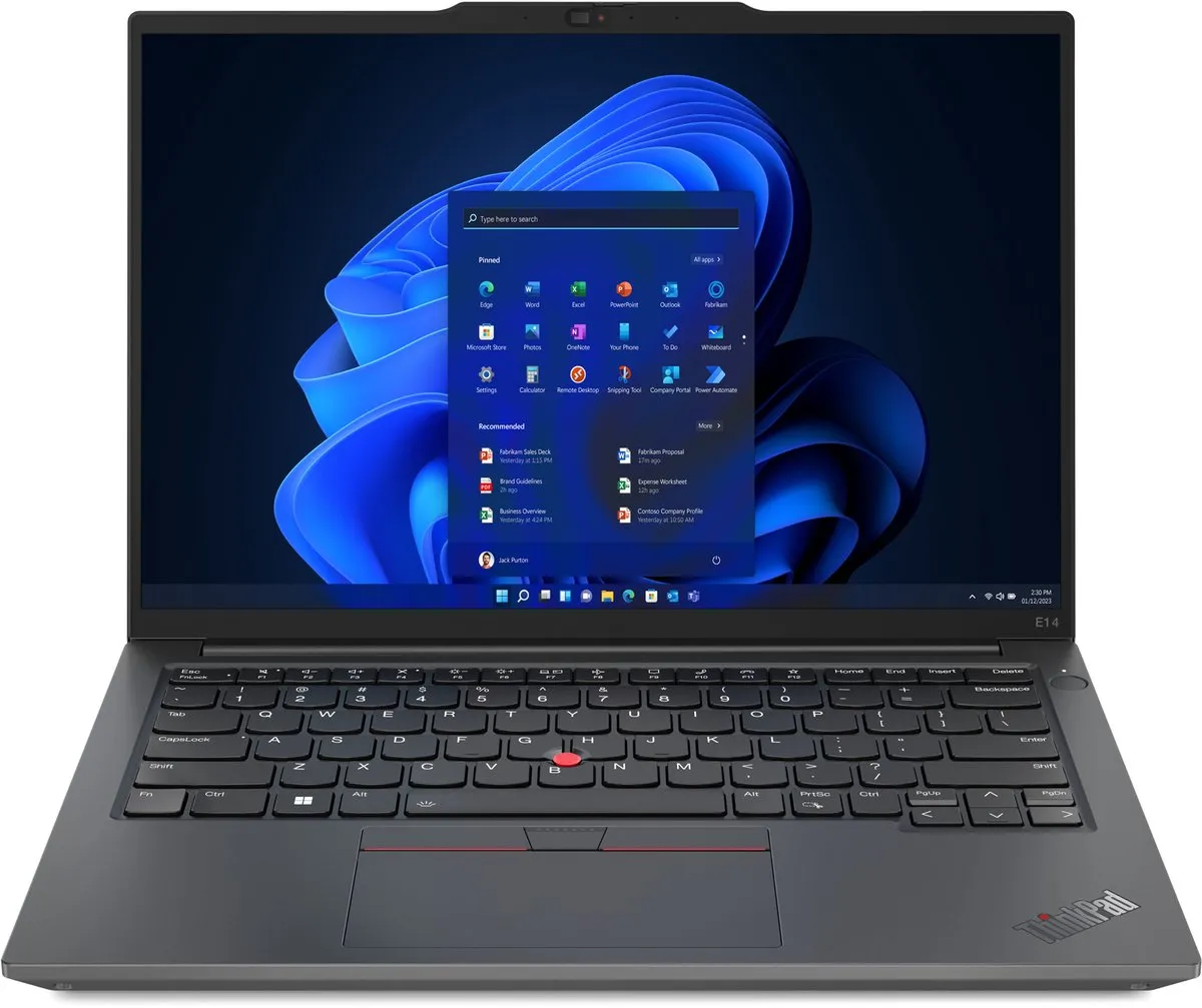 Lenovo ThinkPad E14 Gen 5 AMD Ryzen 3 7330U Laptop 14" WUXGA 256GB SSD