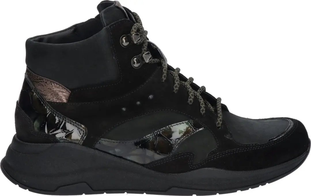 Durea Dames Enkelboot 9755-85-0005 - Zwart - Maat 39