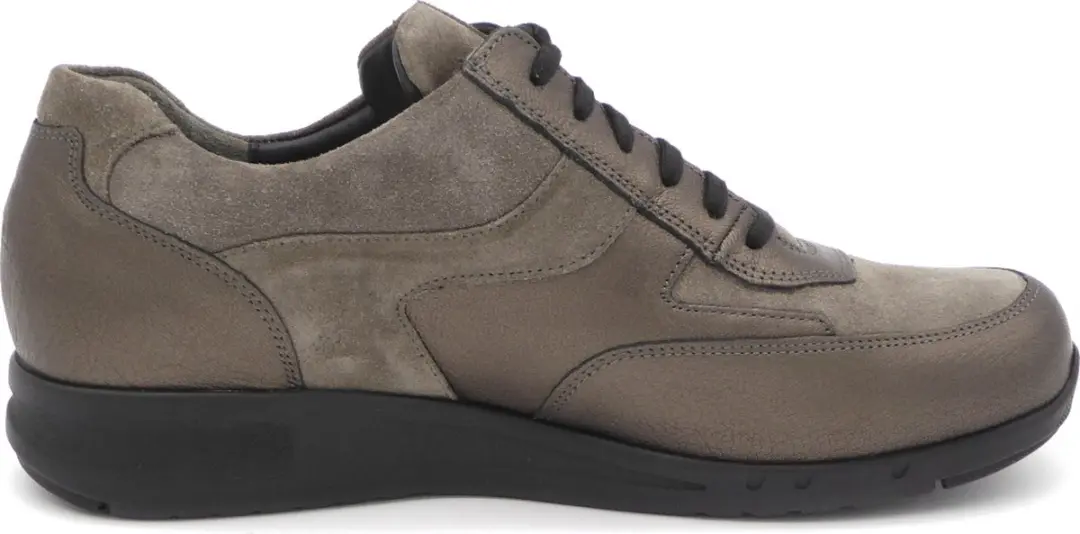 Durea Go Dames Veterschoen 6260-688-1122 - Grijs - Maat 38