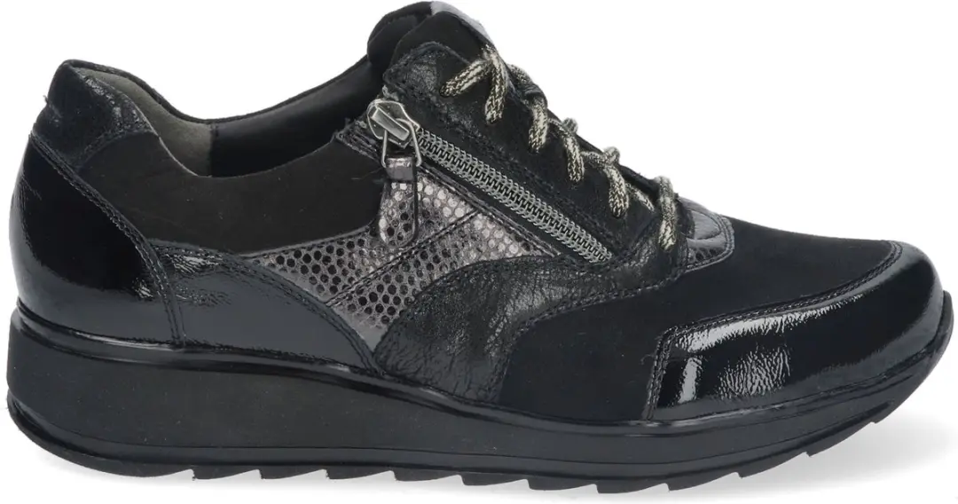 Durea Sneaker 6279 685 1140 Zwart Wijdte H