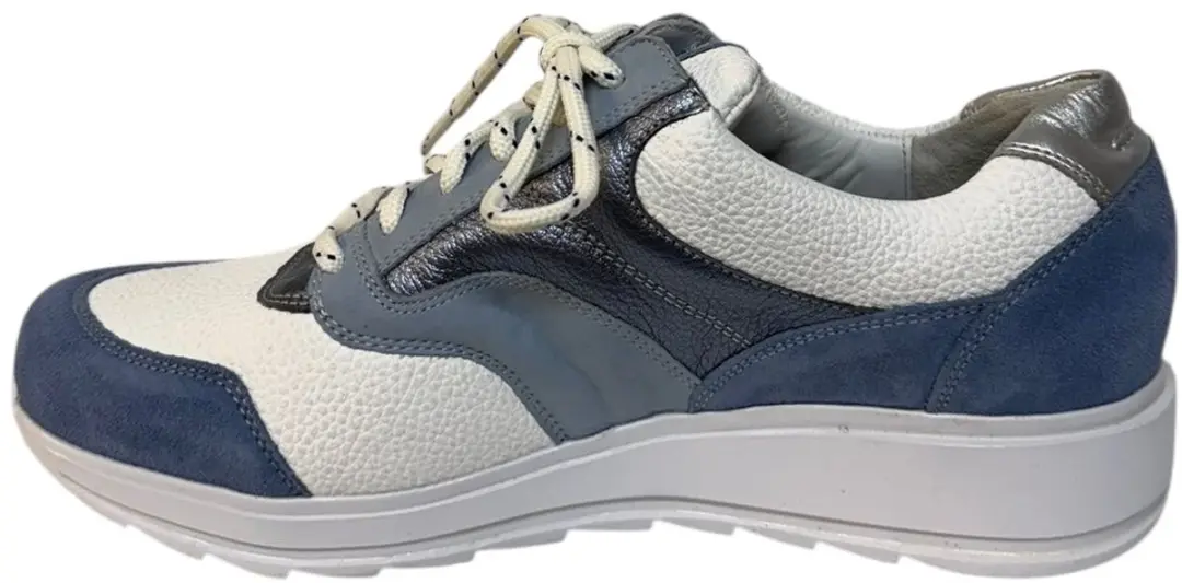 Durea Savoia K Sneaker - Leer - Blauw - Maat 44
