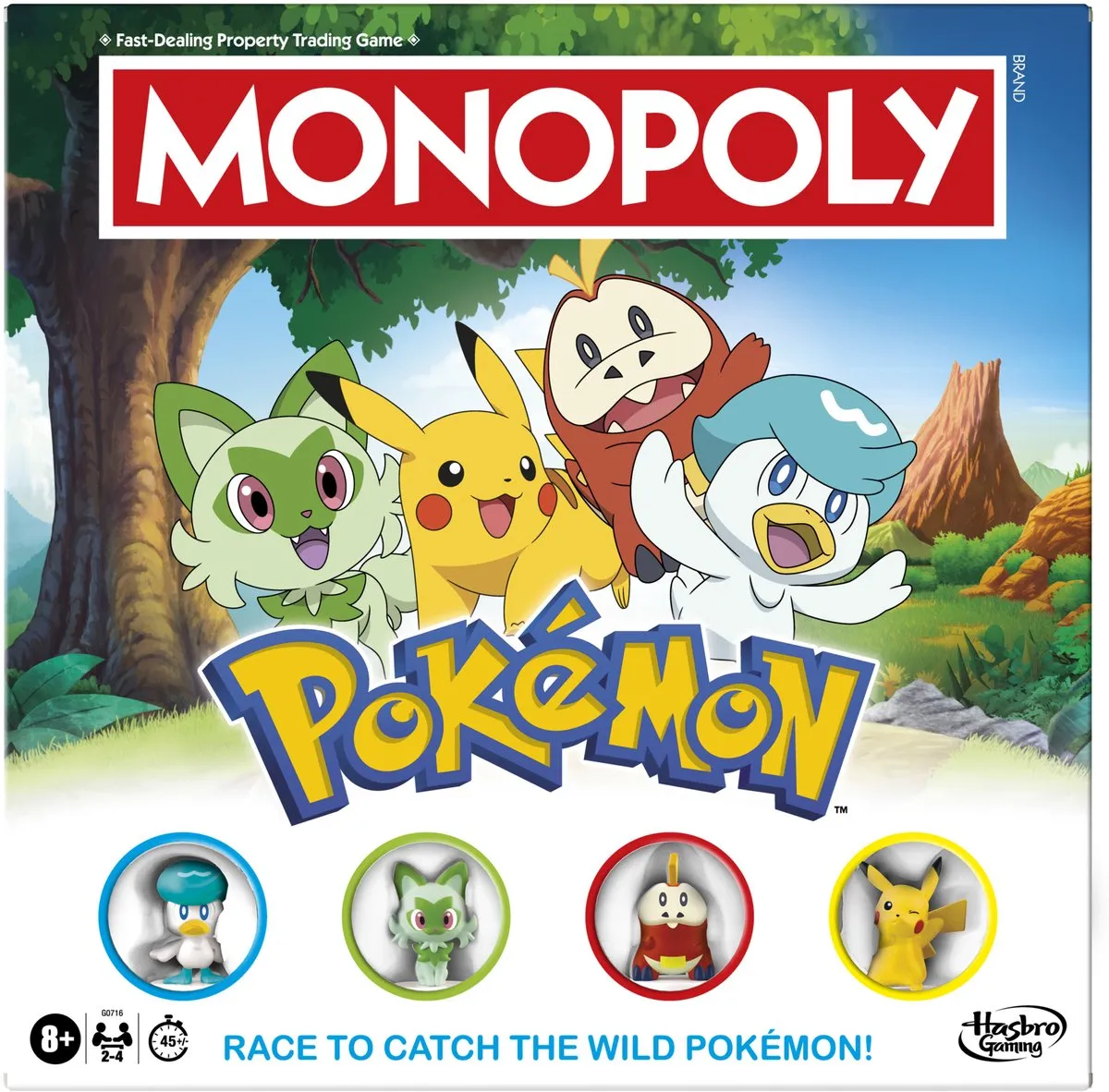 Monopoly Pokémon Gezelschapsspel - 2-4 Spelers