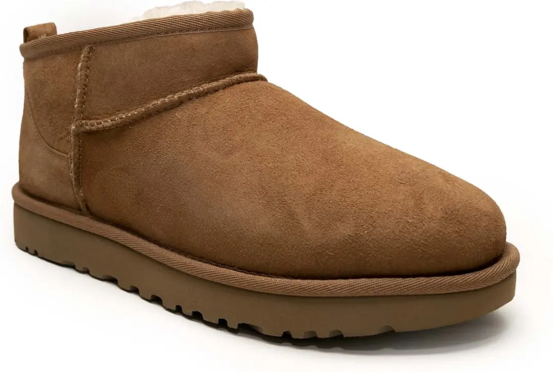 UGG W Classic Ultra Mini Dames Laarzen - 38 - Chestnut