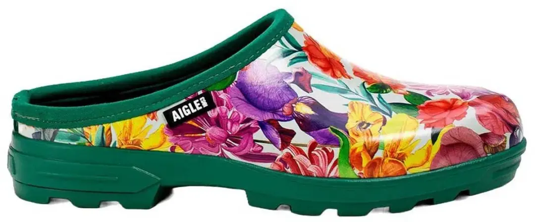 Aigle Lessfor Open Pt Klompen Gardeny Print 41