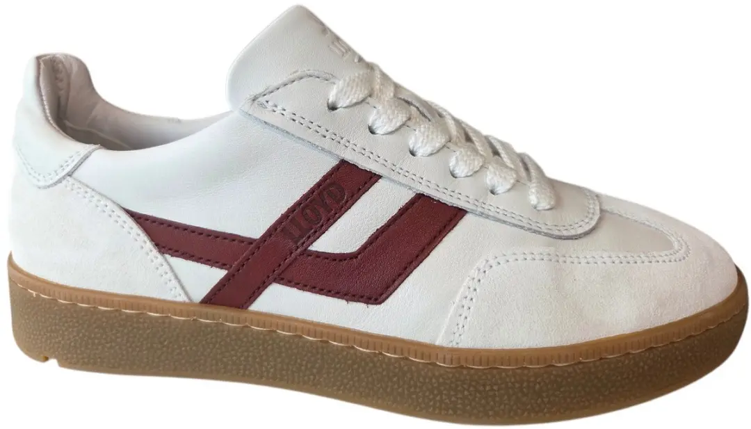 Lloyd Brava Sneakers Wit/Rood