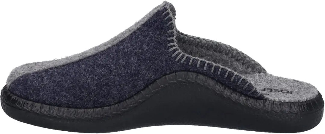 Josef Seibel Dames Pantoffel Monaco 62 54702-506 - Blauw/Grijs