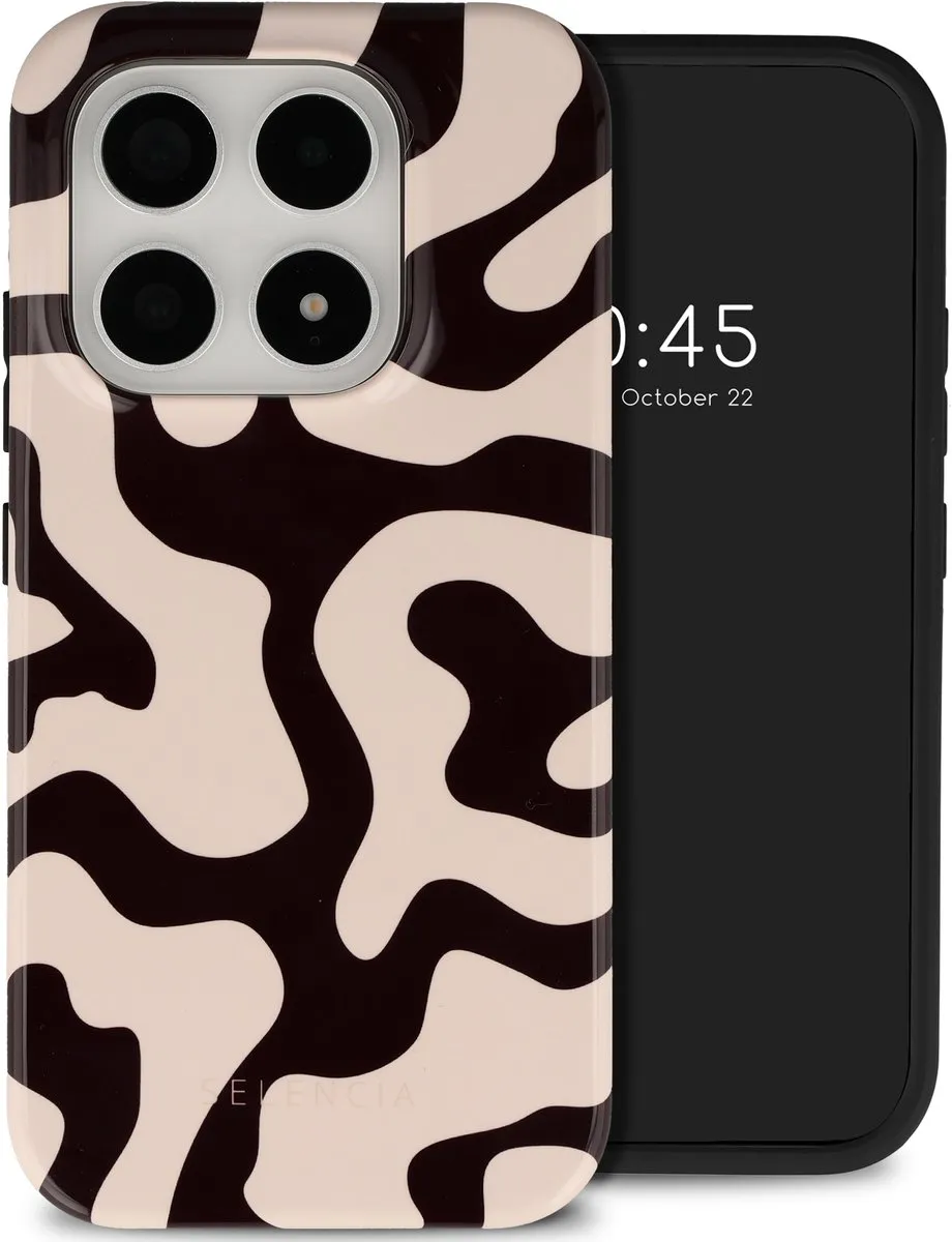 Selencia Hoesje Xiaomi 17 Art Wave Black