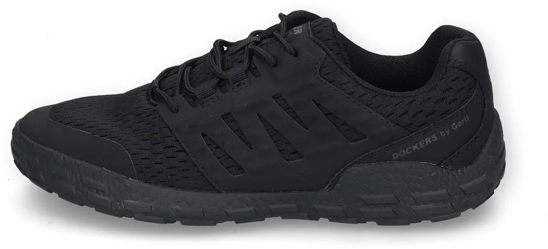 Dockers by Gerli Heren Sneakers Veterschoenen Casual Zwart