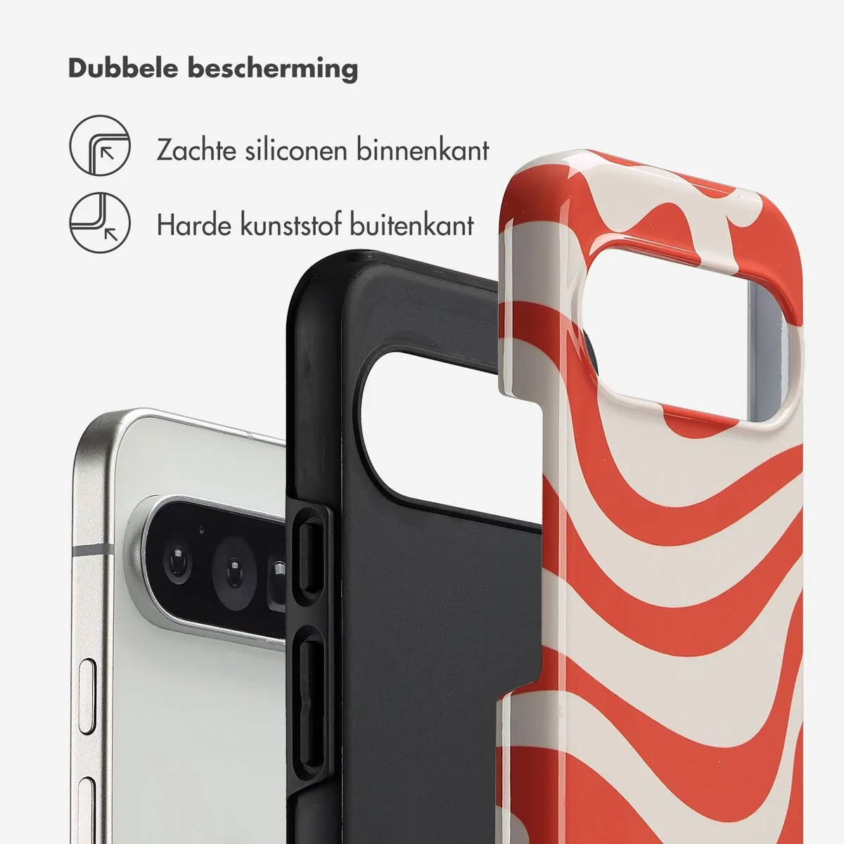 Selencia Hoesje Google Pixel 10/10 Pro Dream Swirl Orange