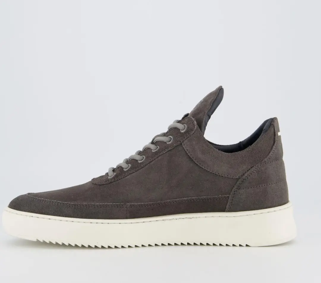 Filling Pieces Low Top Suede Schoen - Maat 40 - Zwart - afbeelding 3 van 6
