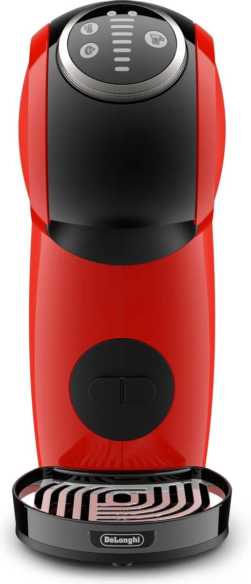 De'Longhi Genio Plus EDG315.R Espressomachine - 0,8L - 1460W - Zwart/Rood