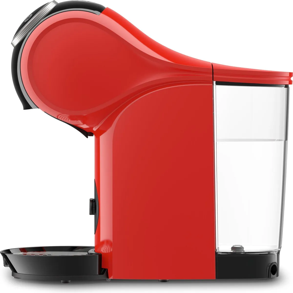 De'Longhi Genio Plus EDG315.R Espressomachine - 0,8L - 1460W - Zwart/Rood - afbeelding 6 van 6