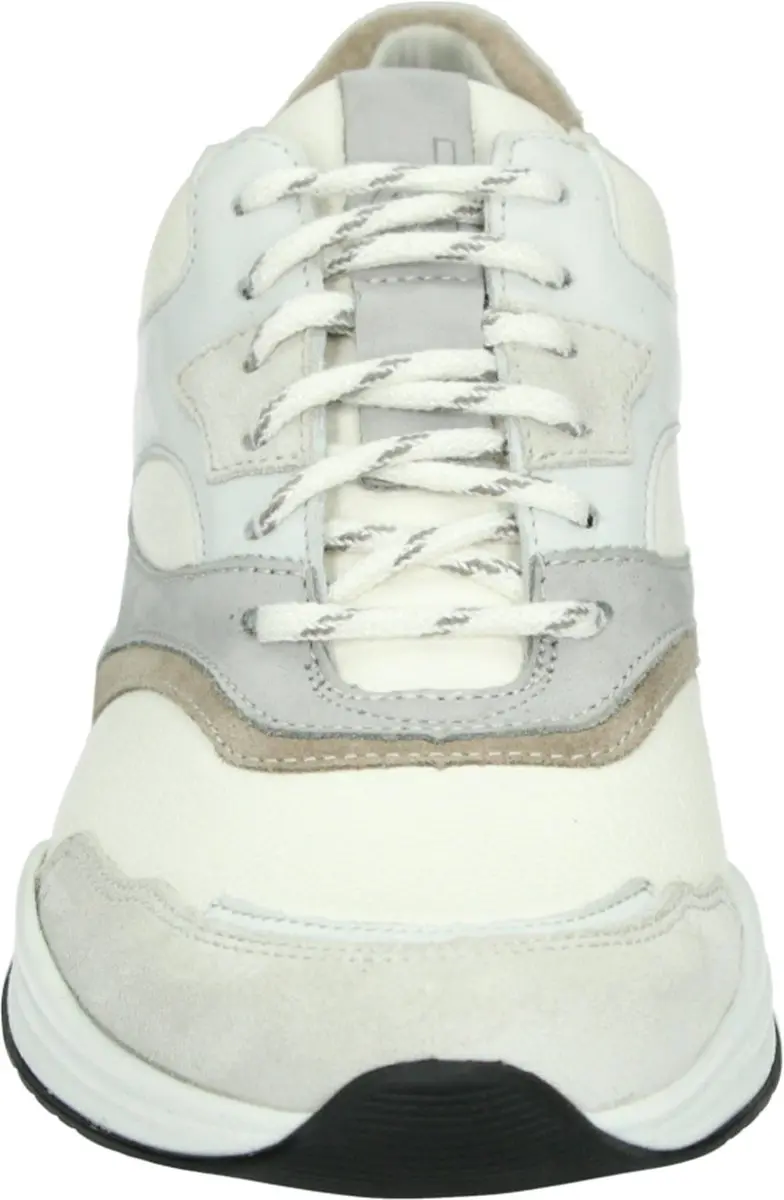 Durea 6273 H Lage Sneakers - Wit/Beige - Maat 37