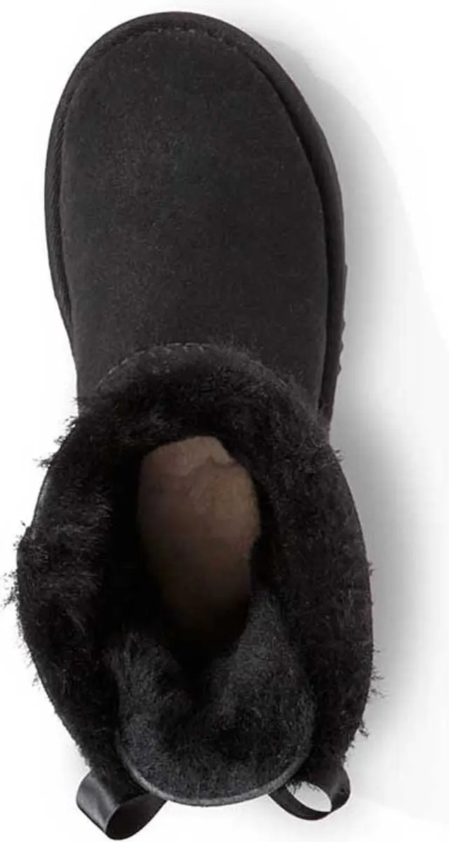 UGG K Mini Bailey Bow II Kinderlaarzen - Zwart 36