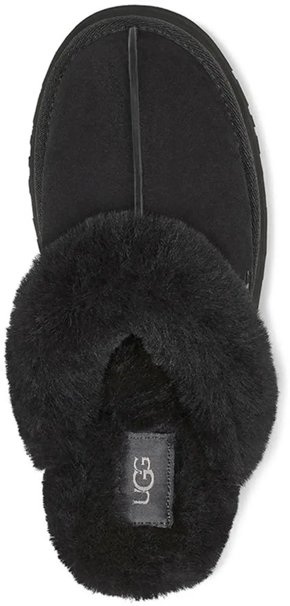 UGG Disquette Dames Sloffen - 36 - Zwart