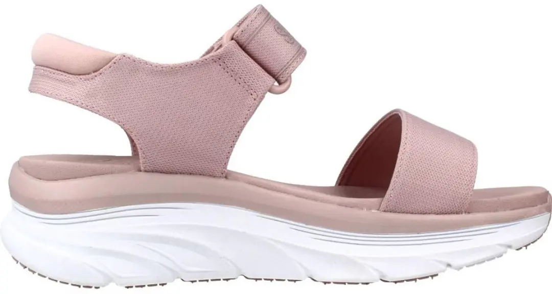 Skechers D'Lux Walker New Block Sandalen - Roze - afbeelding 2 van 6