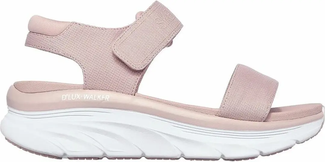 Skechers D'Lux Walker New Block Sandalen - Roze - afbeelding 5 van 6