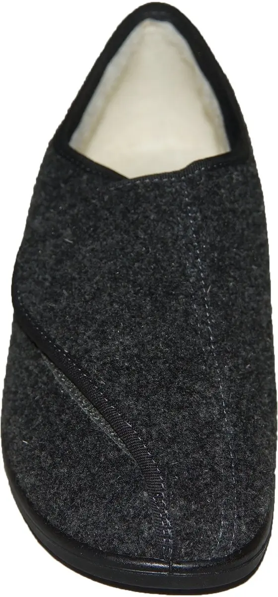 Josef Seibel Belfort 85 W Pantoffels - Maat 44 - Antracietgrijs