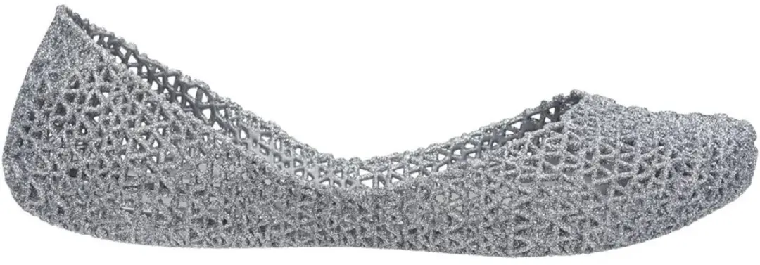 Melissa Campana Papel Vii Ballerina´s Zilver EU 41-42 Vrouw