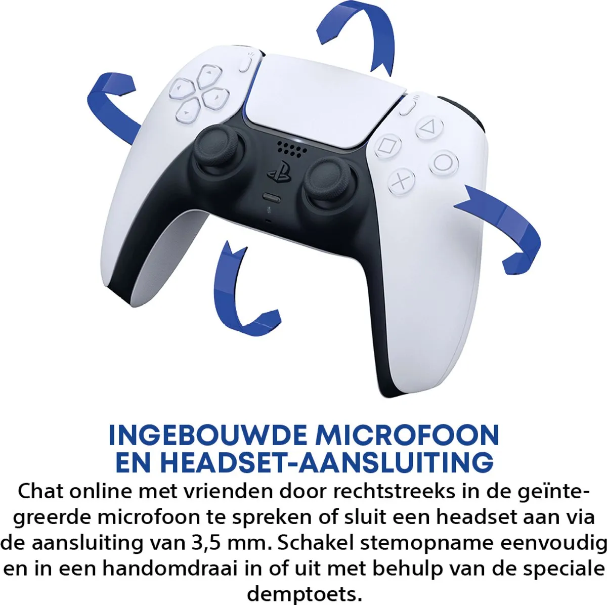 Sony PS5 DualSense Draadloze Controller - Wit