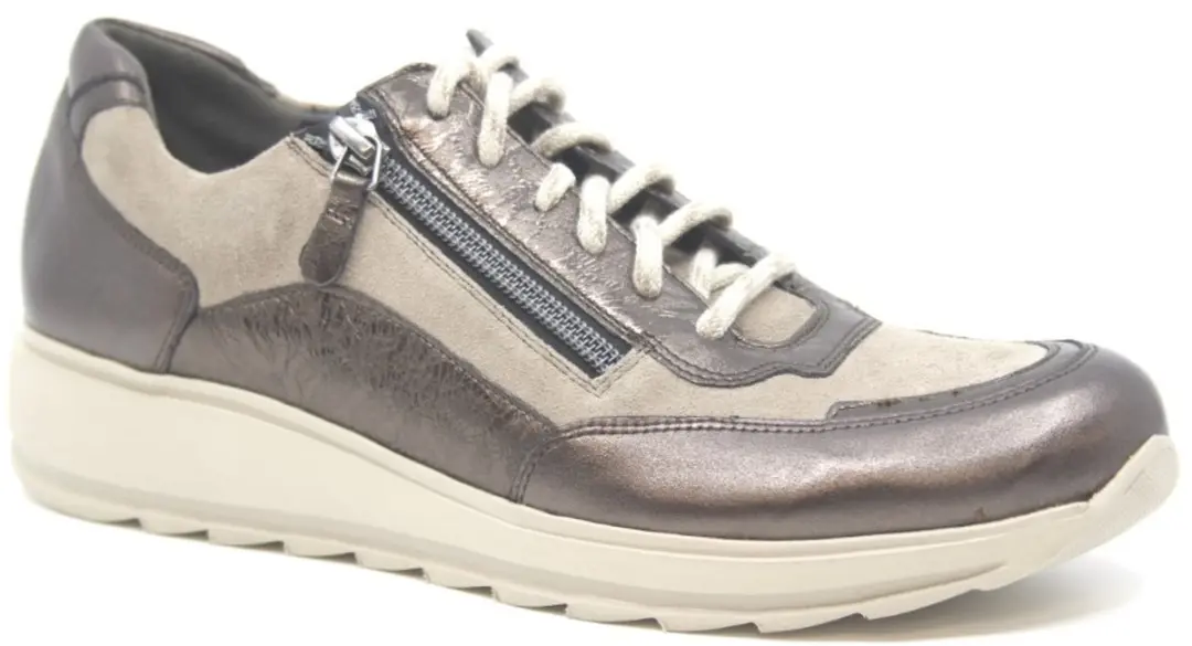Durea 6263 Wijdte E - Taupe Combi