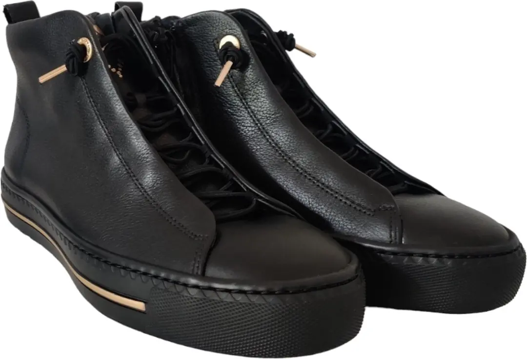 Paul Green 5283 Dames Sneakers - Zwart - Maat 40