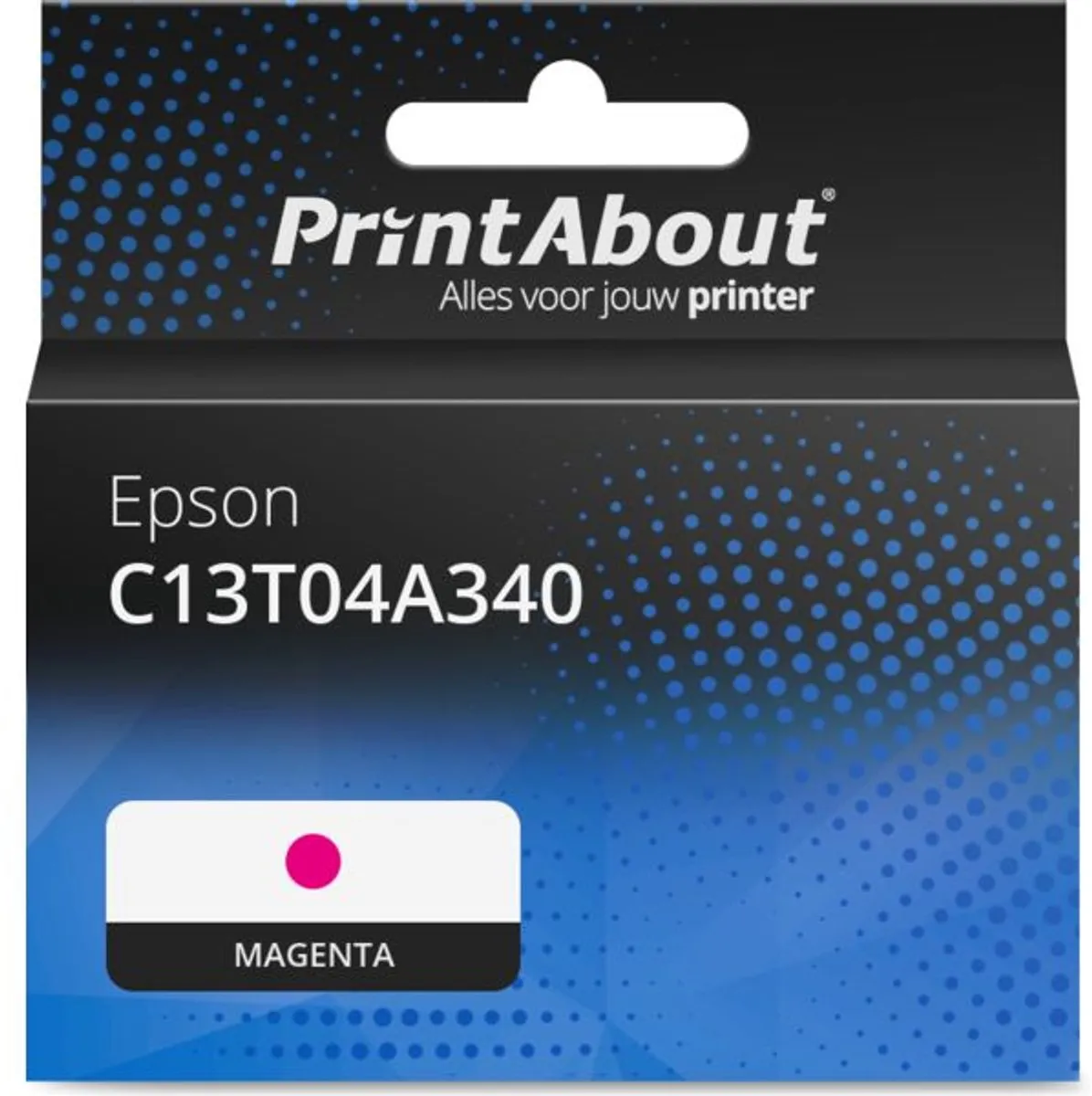 PrintAbout C13T04A340 Inktcartridge Magenta