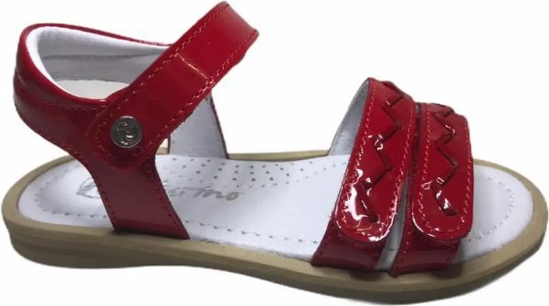 Naturino velcro meisje sandalen 2363 lak rood mt 29