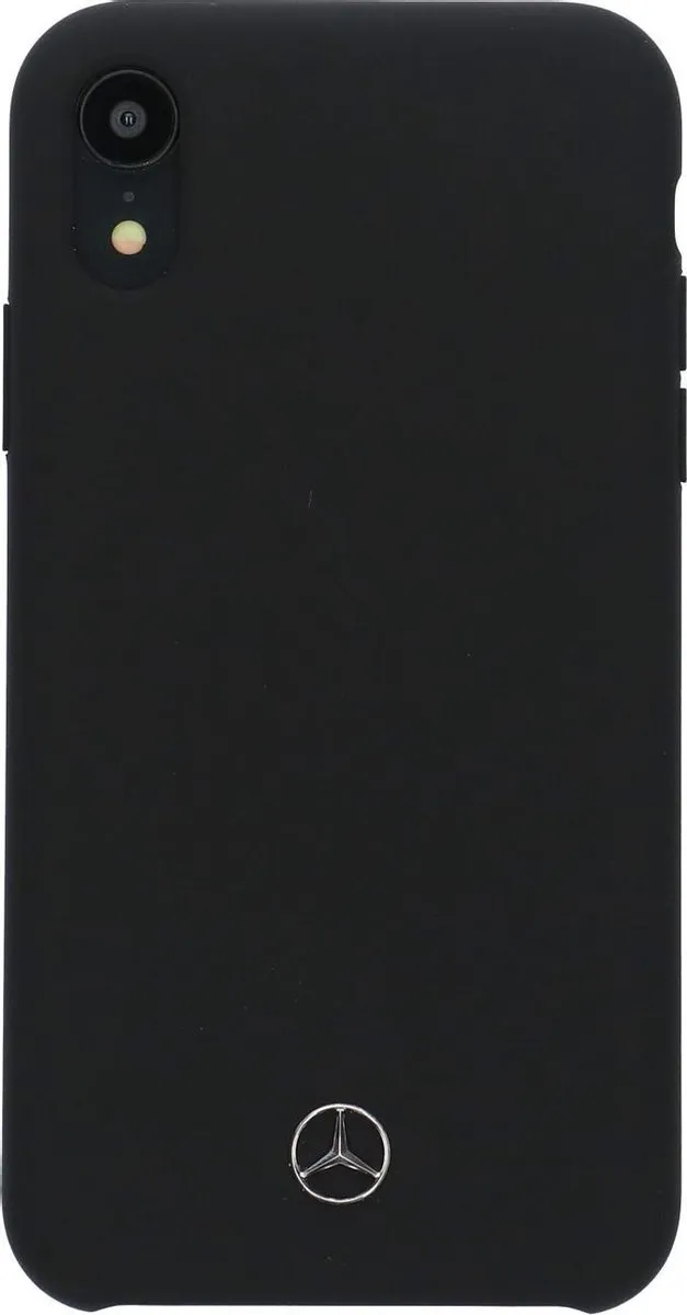 Zwart hoesje van Mercedes-Benz - Backcover - Soft Touch - iPhone XR - Hoogwaardige kwaliteit