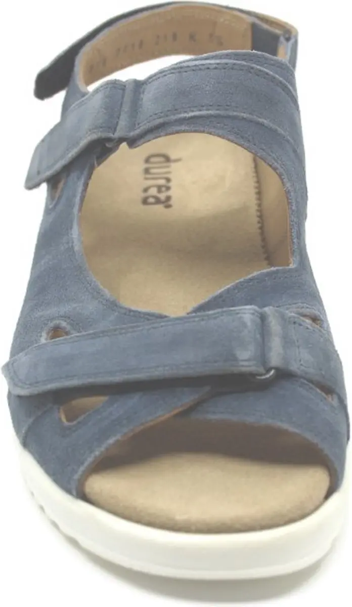 Durea 7419 Lichtblauwe Dames Sandalen - 42.5