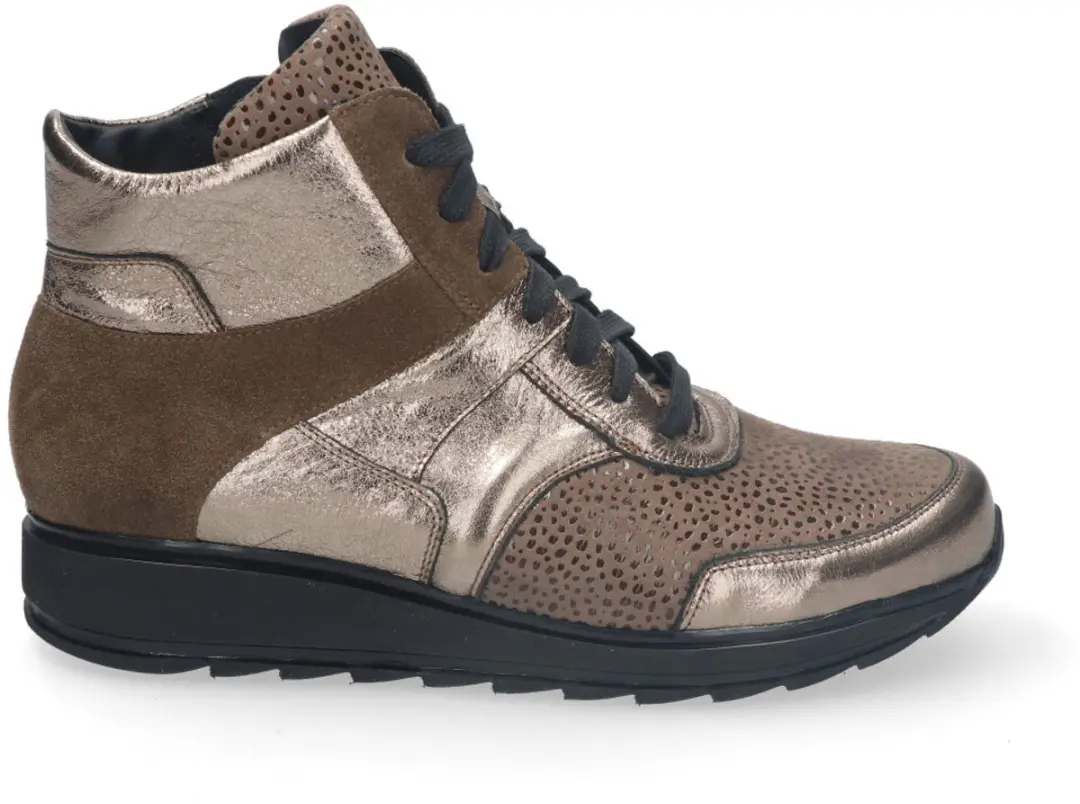 Durea 9745.685.1794-H Dames Veterboots - Maat 41 - Metallic