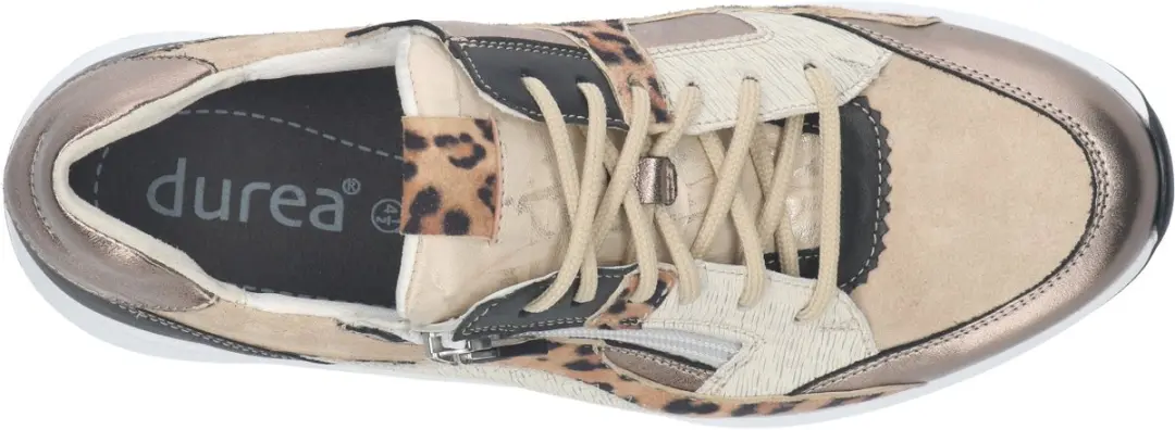 Durea 6318 H Schoenen - Wit/Beige
