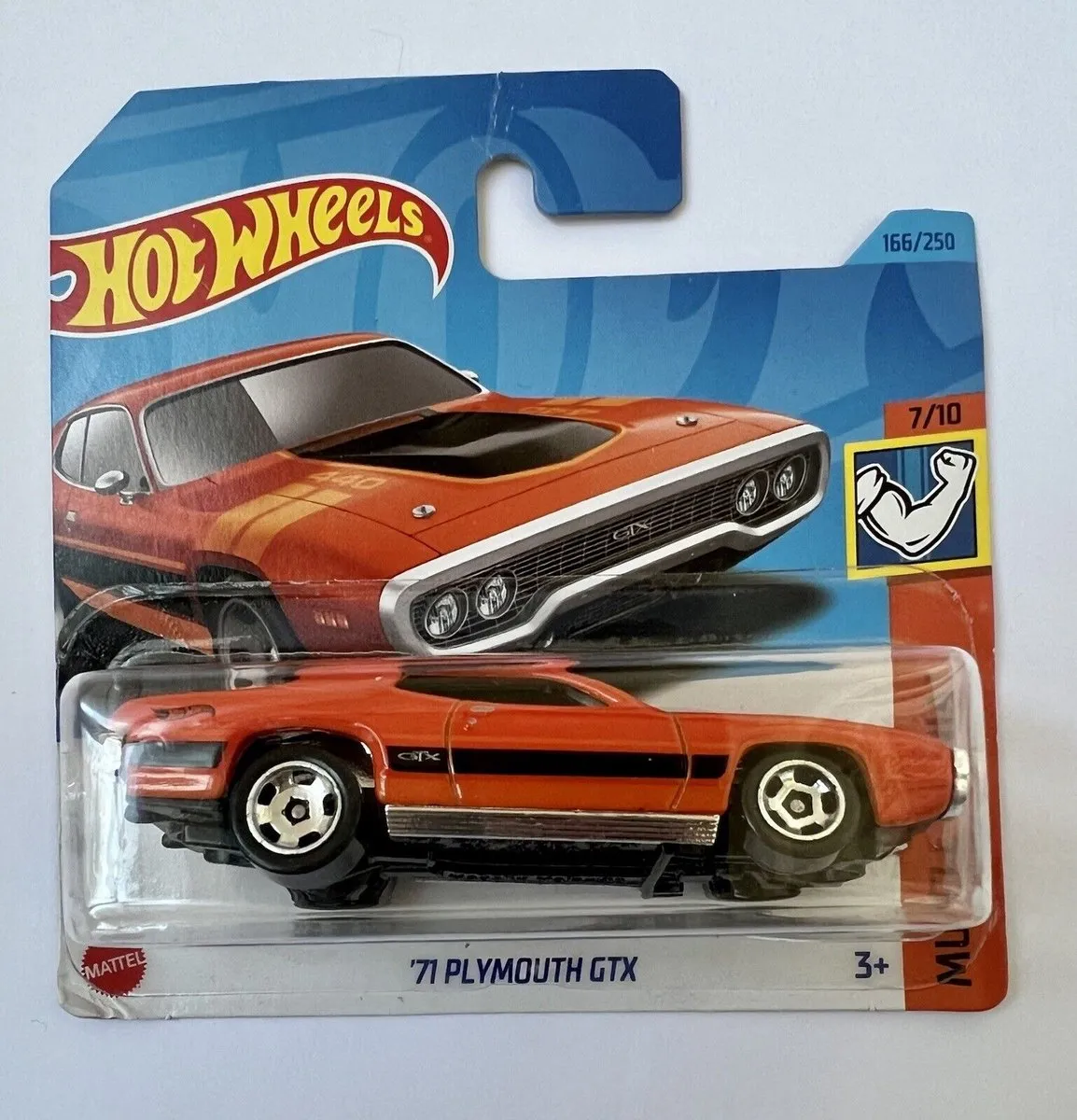 Hot Wheels '71 Plymouth GTX Muscle Mania 1:64